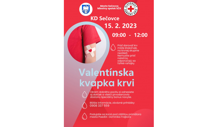 Valentínska kvapka krvi