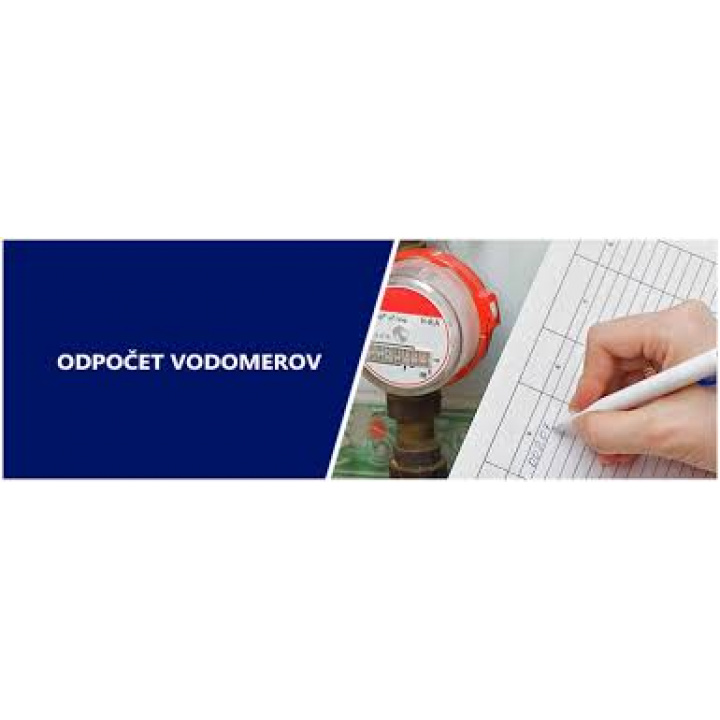 Odpočet vodomerov dňa 09.03.2026